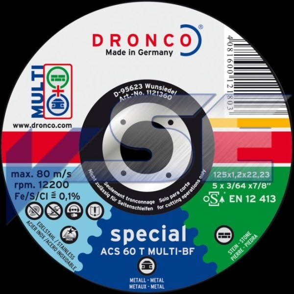 Dronco Trennscheibe ACS 46 / ACS 60 T multi