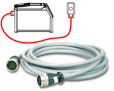 Anschlusskabel für Fernsteller RT PWS1 19POL