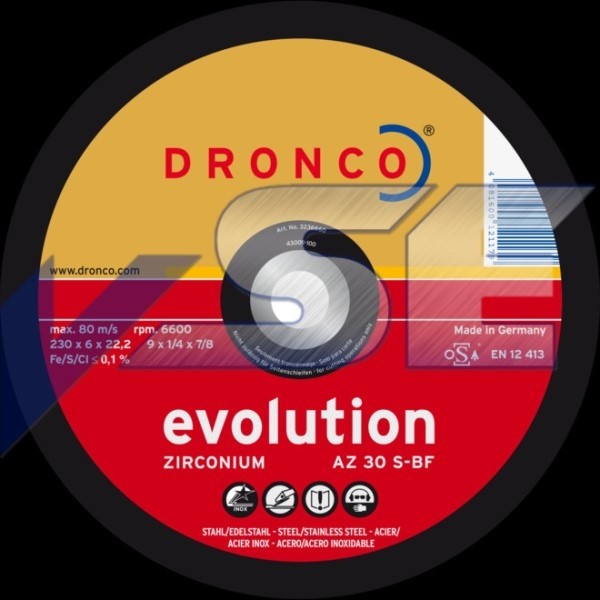 Dronco Schruppscheibe AZ 30 S Evolution